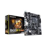 GIGABYTE B450M H Ultra Durable AMD AM4 Micro-ATX Motherboard